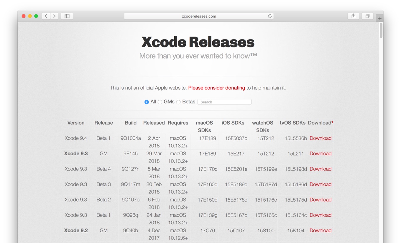 xcode download latest version